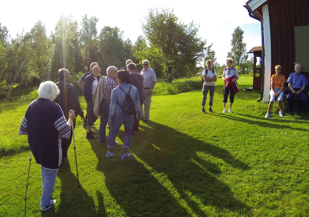 Alla hälsar på varann