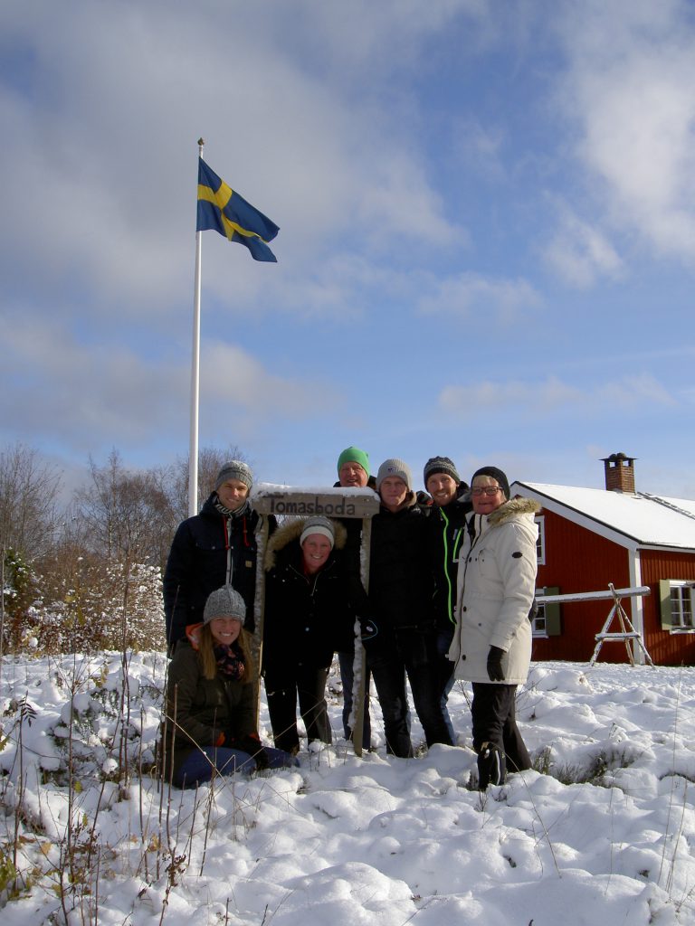 Tomasboda i snö